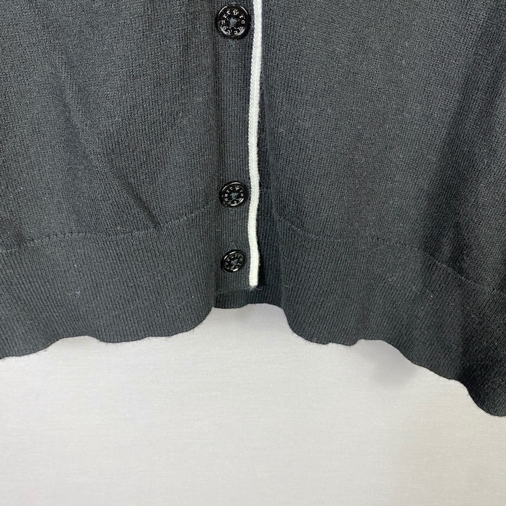 Court & Rowe Ivy League Victoria Sweater Cardigan in Rich Black Size Lar… - Picture 4 of 9